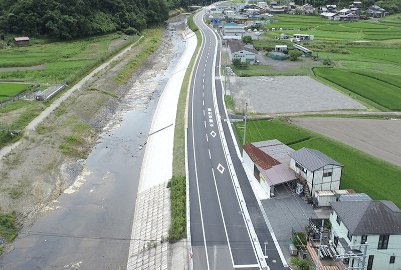 令和2年度 第S101-02号<br>宇治田原大石東線補助道路整備工事のイメージ画像