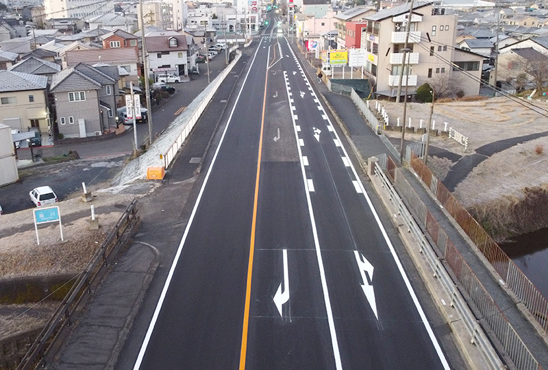 国道1号甲賀地区他舗装修繕工事のイメージ画像