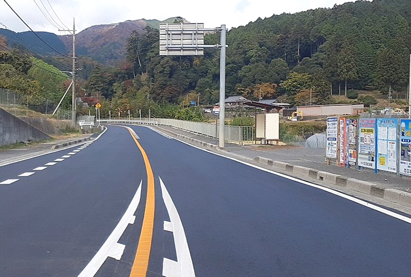 令和4年度 第XH17-1号<br>国道477号道路修繕工事のイメージ画像