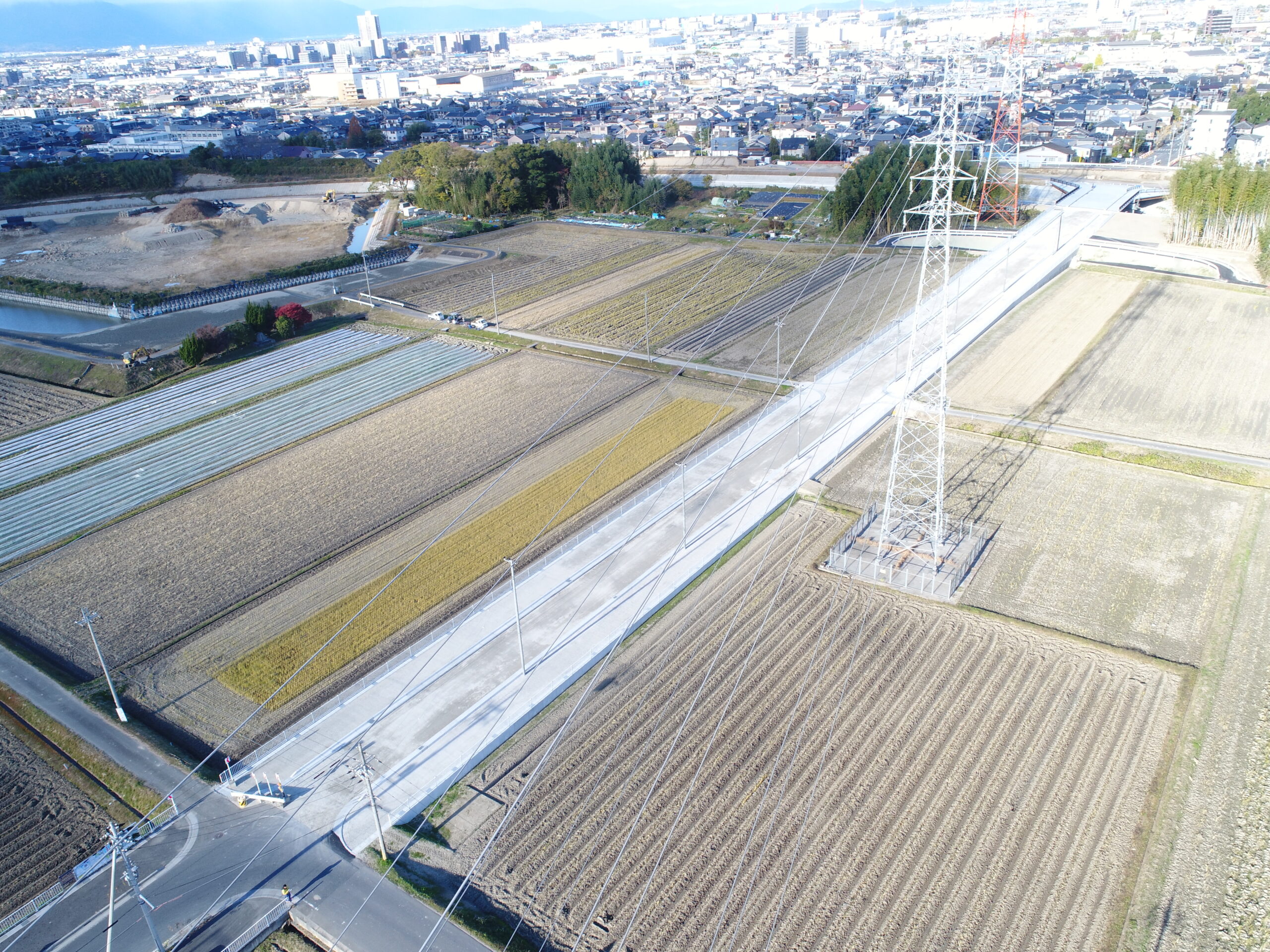 令和4年度 第S202-10号<br>大津能登川長浜線補助道路整備工事のイメージ画像