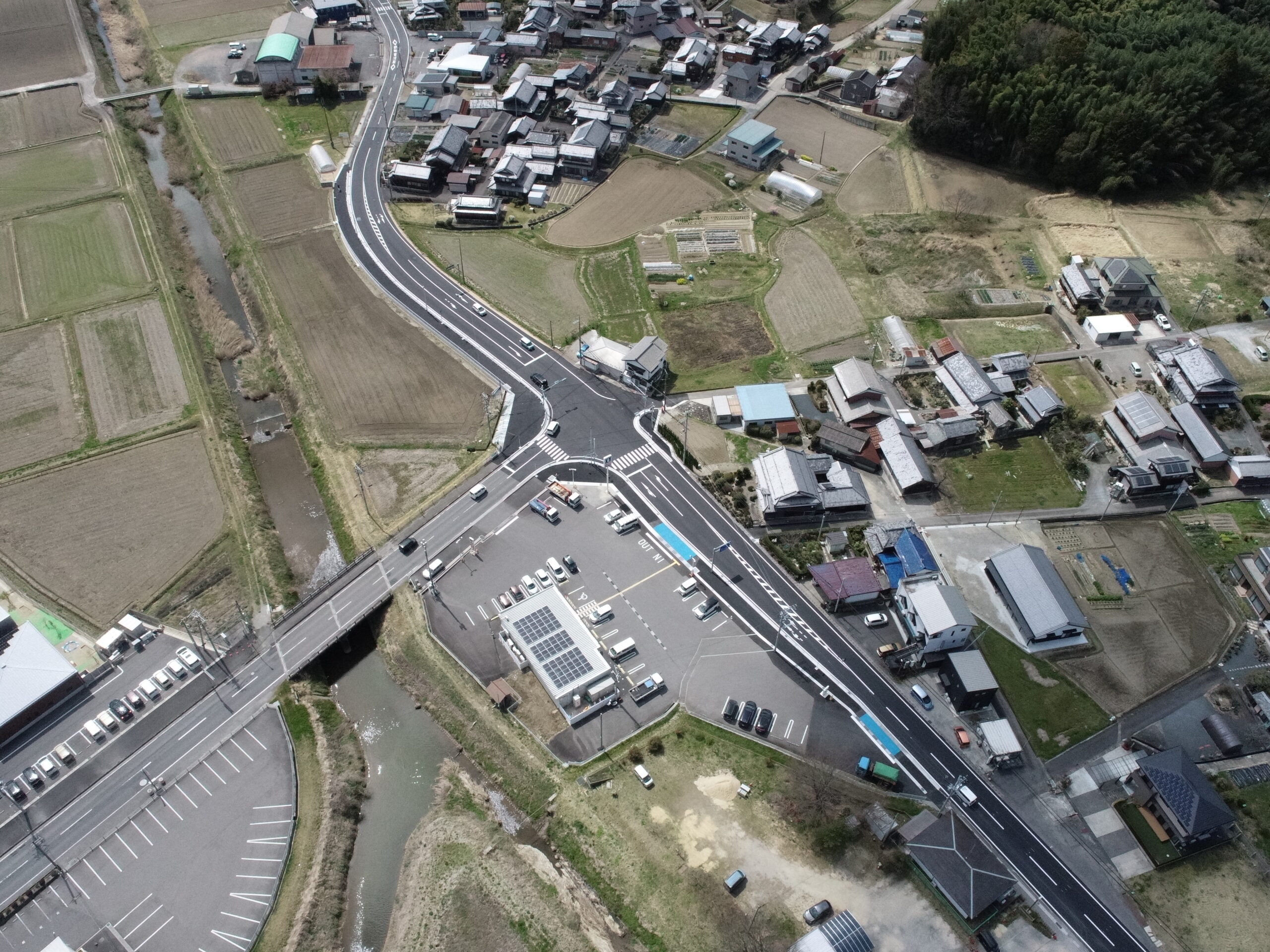 令和6年度 第E313-1号<br>水口竜王線補助道路整備工事のイメージ画像